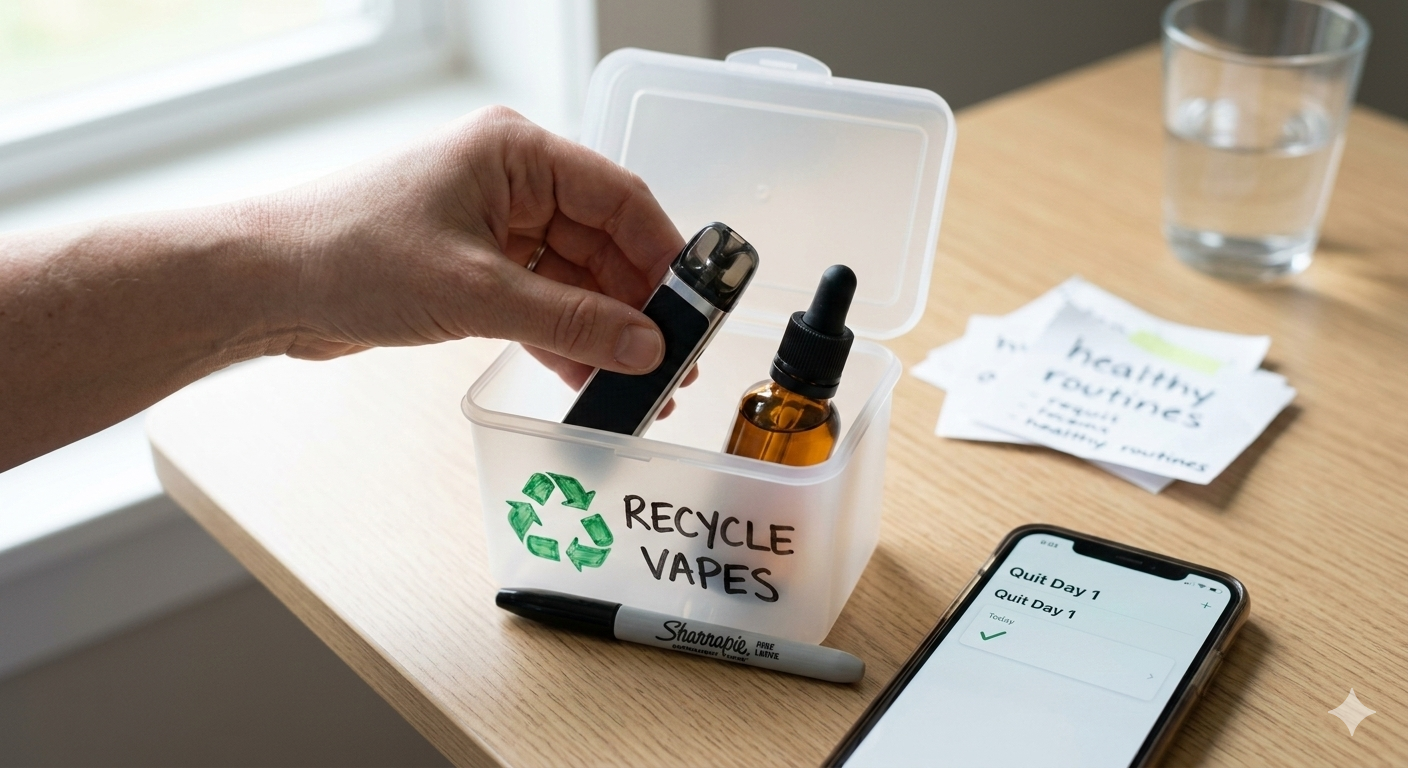 how to stop vaping​