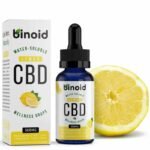 Binoid Water-Soluble CBD Drops – Lemon