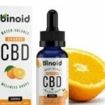 Binoid Water-Soluble CBD Drops-Orange